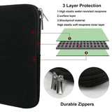 Multi-Size Laptop Sleeve Case for 11 to 15.6 Inch Devices optoeletronics