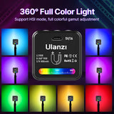 Ulanzi L2 RGB Mini COB Video Light with Magnetic Mount optoeletronics