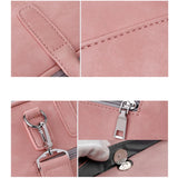 Waterproof PU Laptop Briefcase for 13 to 15 Inch Notebooks