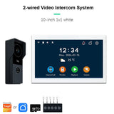 ANJIELO 2-Wire 1080P Video Intercom Doorbell System optoeletronics
