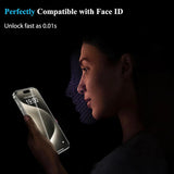 4-Pack Tempered Glass Screen Protector for iPhone - Clear HD Film optoeletronics