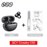 QCY Crossky C50 Open-Ear Earbuds - Bluetooth 6.0 4-Mic optoeletronics