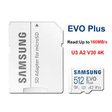 Samsung EVO and PRO microSD Card for 4K UHD Recording optoeletronics