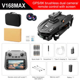 V168 Pro Max GPS Drone - 8K Camera Brushless Motors optoeletronics