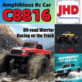 JJRC C8816 Amphibious RC Truck - 4WD Off-Road Climber optoeletronics