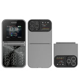 SERVO F15 Mini Flip Phone - Dual SIM 2G Compact Mobile optoeletronics