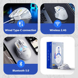 Inphic IN9 Rechargeable Wireless Gaming Mouse with RGB Lighting optoeletronics