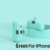 Mini Power Bank with Built-In Cables - Fast Charging Battery Pack optoeletronics