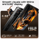 Cubot X100 5G Smartphone - 6.88-Inch 256GB 64MP Android Phone optoeletronics