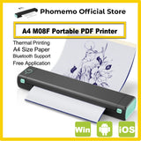 Phomemo M08F A4 Thermal Printer - Bluetooth Portable optoeletronics