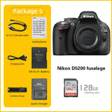 Nikon D5200 DSLR Camera with Optional 18-55mm Lens optoeletronics