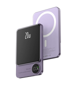Alloy Magnetic Power Bank with Wireless Charging - Digital Display Battery optoeletronics