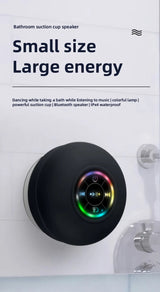 Portable Shower Bluetooth Speaker - Waterproof Suction Cup Audio optoeletronics