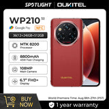 Oukitel WP210 Rugged 5G Smartphone - 108MP 6.7-inch optoeletronics