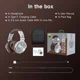 OneOdio Pro C Wireless Headphones - Hi-Res 110H Playtime optoeletronics