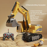 Alloy RC Excavator - Lights and Sound Engineering Vehicle optoeletronics