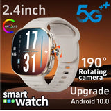 M99 5G Smartwatch - 2.4 Inch AMOLED, Rotating Camera, WiFi and GPS optoeletronics