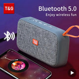 Portable Mini Bluetooth Speaker with FM Radio - Waterproof AUX Sound Box optoeletronics