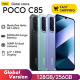 POCO C85 NFC Smartphone - Helio G81 Ultra 6000mAh optoeletronics