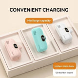 Mini Power Bank with Built-In Cables - Fast Charging Battery Pack optoeletronics