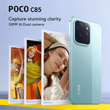 POCO C85 NFC Smartphone - Helio G81 Ultra 6000mAh optoeletronics
