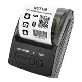 NETUM NT-1809 58mm Thermal Receipt Printer - Bluetooth Portable optoeletronics