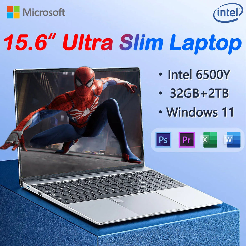 Lightweight 15.6-inch Laptop - Intel 6500Y 2TB optoeletronics