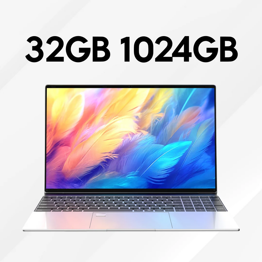 Ultra Slim Intel i7 Laptop - 15.6-inch 32GB 2TB optoeletronics