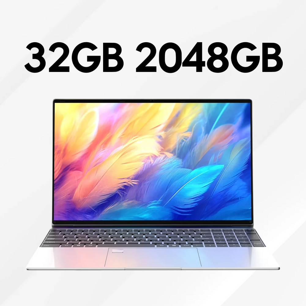 Ultra Slim Intel i7 Laptop - 15.6-inch 32GB 2TB optoeletronics