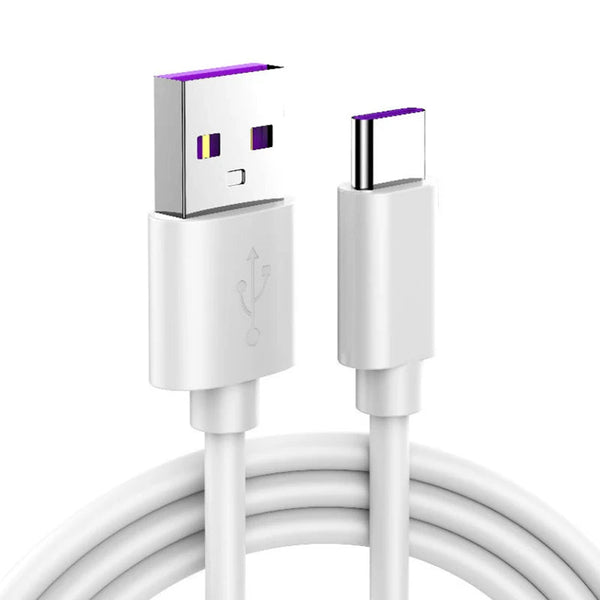 5A Fast Charging USB Cable - Micro USB and Type-C Data Cord