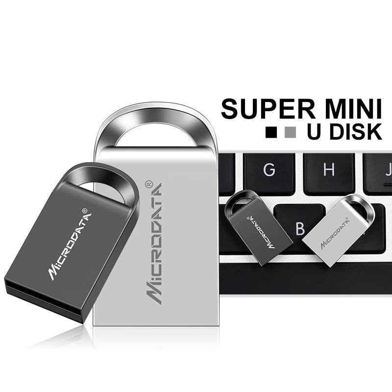 Mini Metal USB Flash Drive for Custom Logo Gifts optoeletronics