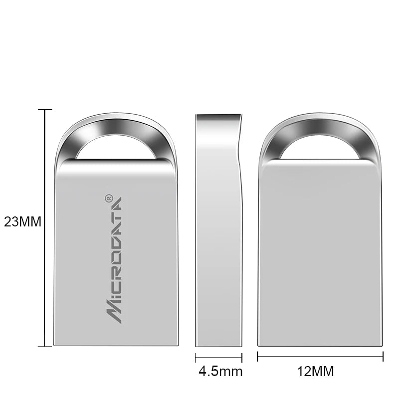 Mini Metal USB Flash Drive for Custom Logo Gifts optoeletronics