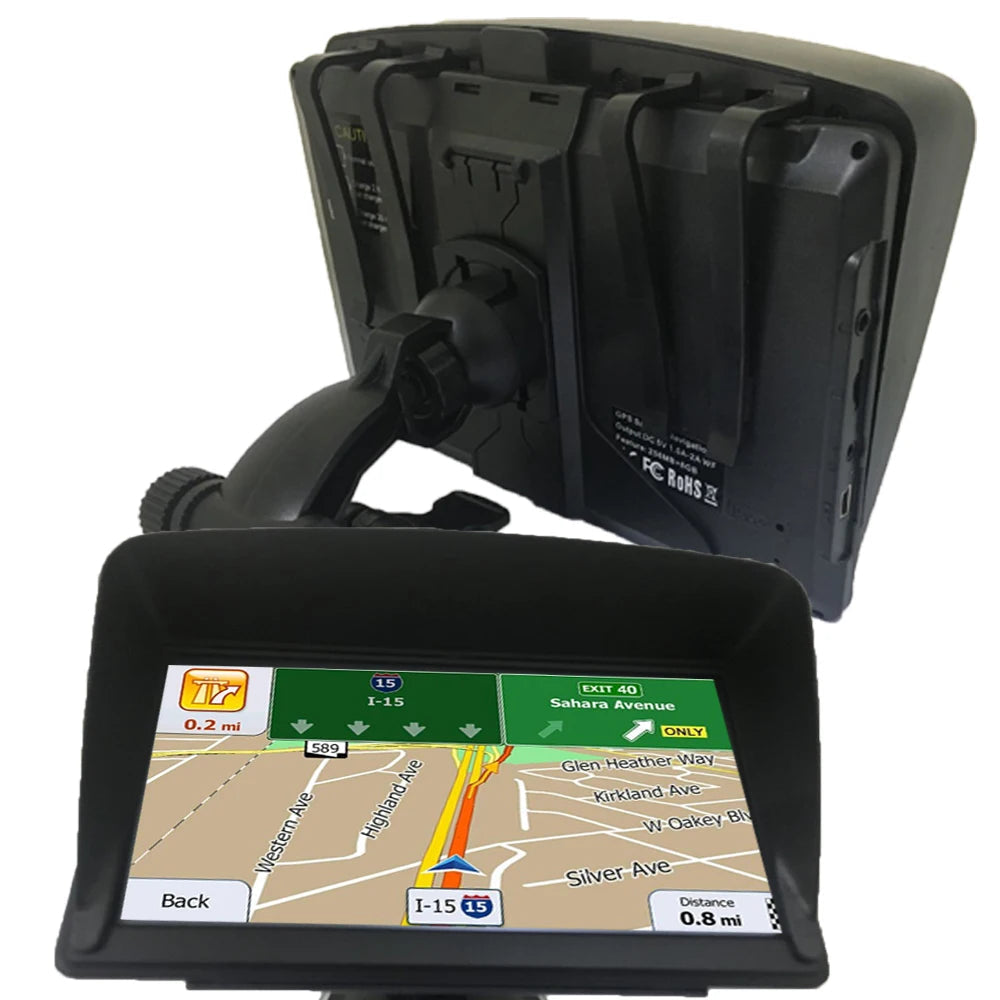 KMDRIVE 7-inch HD GPS Navigation System - FM MP3 MP4 optoeletronics
