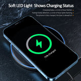Essager 15W Magnetic Wireless Charger - Qi Fast Charging Pad optoeletronics