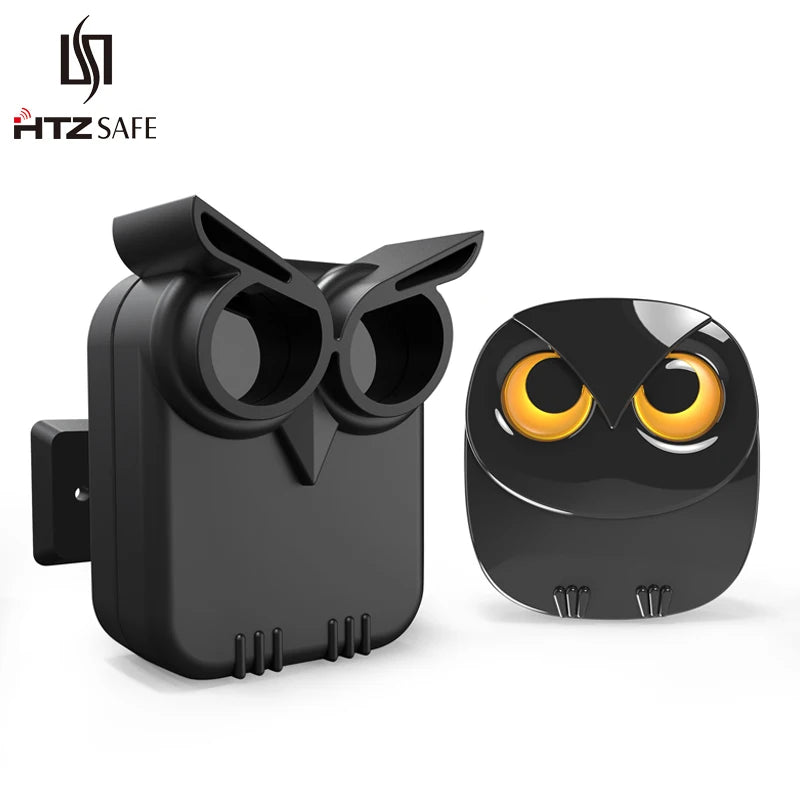 HTZSAFE Wireless Driveway Alarm with Waterproof PIR Sensor optoeletronics