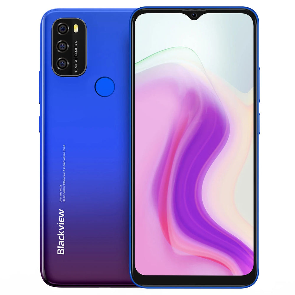 Blackview A70 Smartphone - 6.52-Inch Display 5380mAh 4G Phone optoeletronics