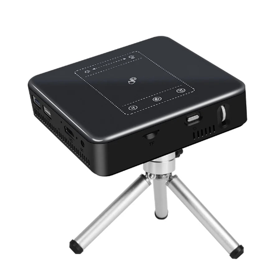 WZATCO D13 Pocket Projector - 4K Smart DLP Beamer optoeletronics
