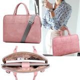 Waterproof PU Laptop Briefcase for 13 to 15 Inch Notebooks