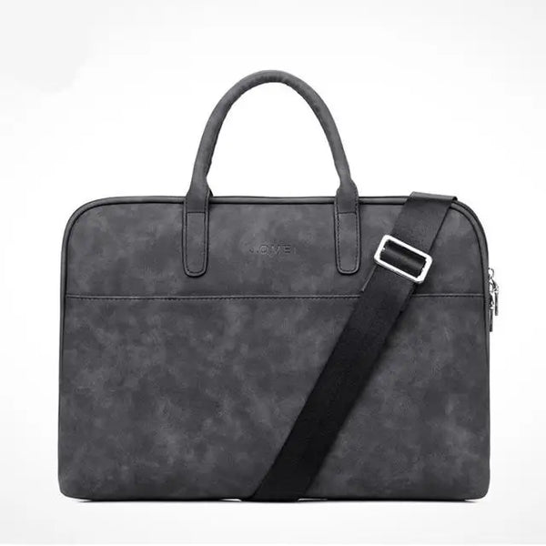 Waterproof PU Laptop Briefcase for 13 to 15 Inch Notebooks