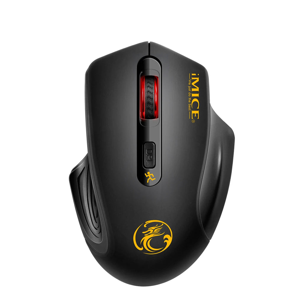 2.4GHz Wireless Mouse with 2000 DPI and USB Receiver optoeletronics
