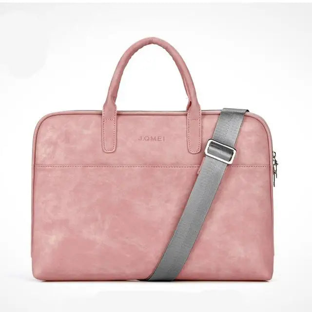Waterproof PU Laptop Briefcase for 13 to 15 Inch Notebooks