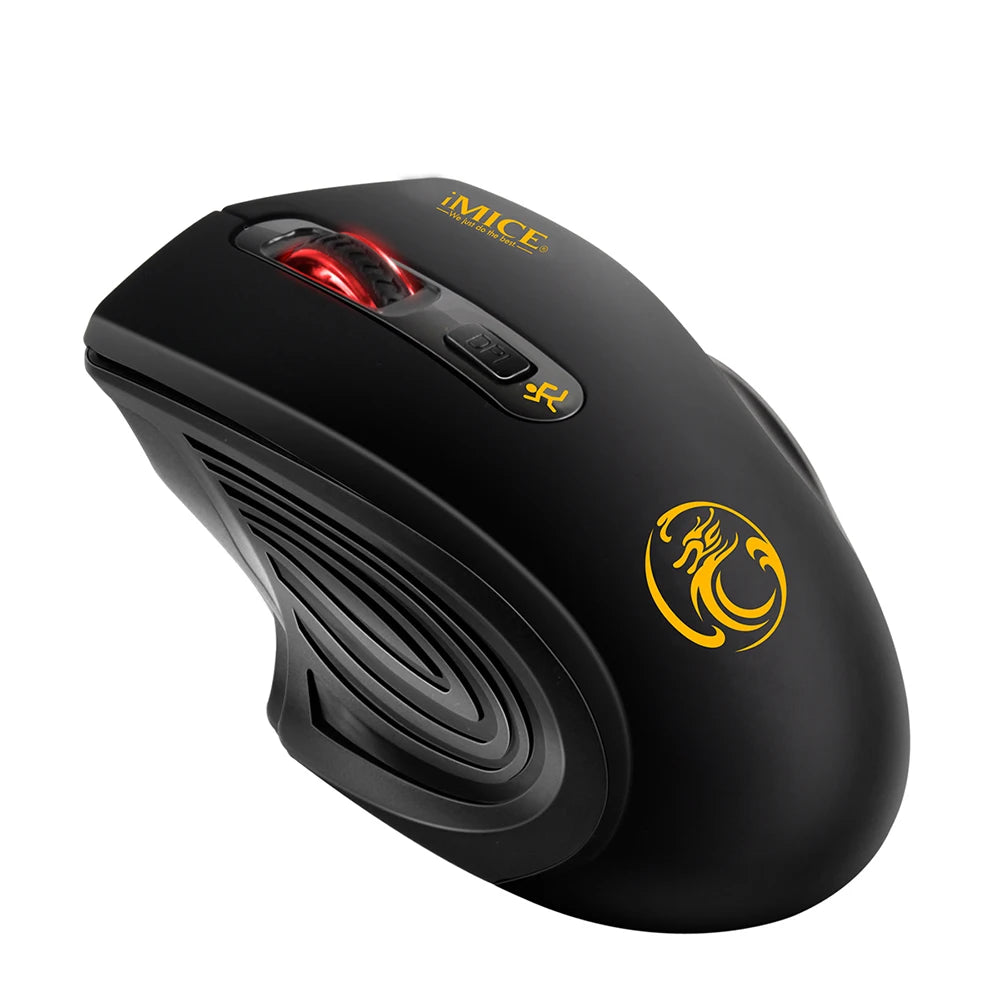2.4GHz Wireless Mouse with 2000 DPI and USB Receiver optoeletronics