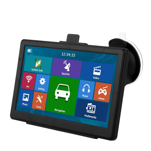 KMDRIVE 7-inch HD GPS Navigation System - FM MP3 MP4