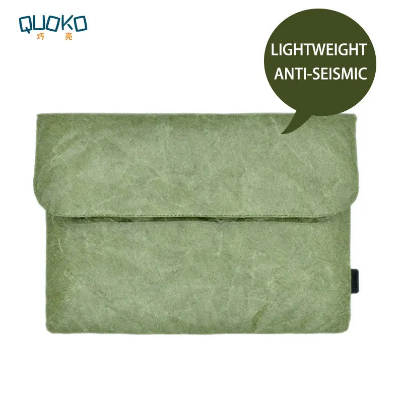Vintage Fiber Paper Laptop Sleeve for 12 to 16 Inch Laptops