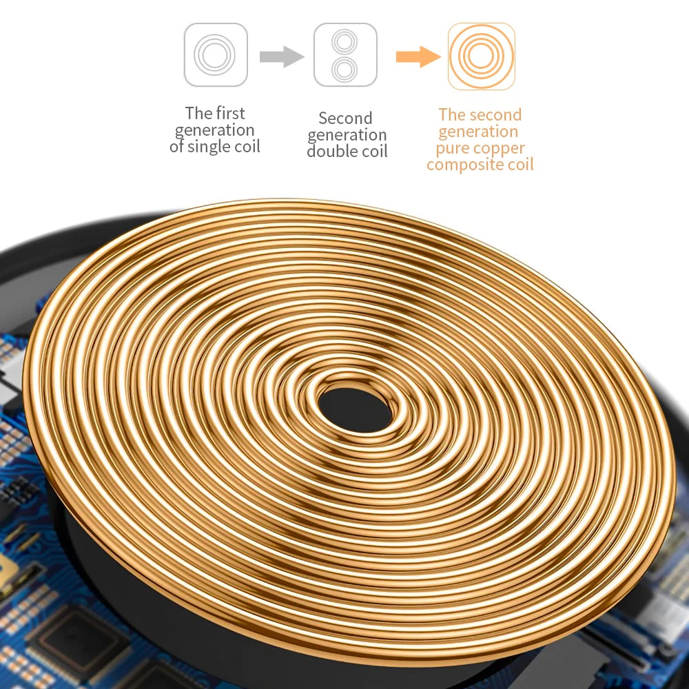 Essager 15W Magnetic Wireless Charger - Qi Fast Charging Pad optoeletronics