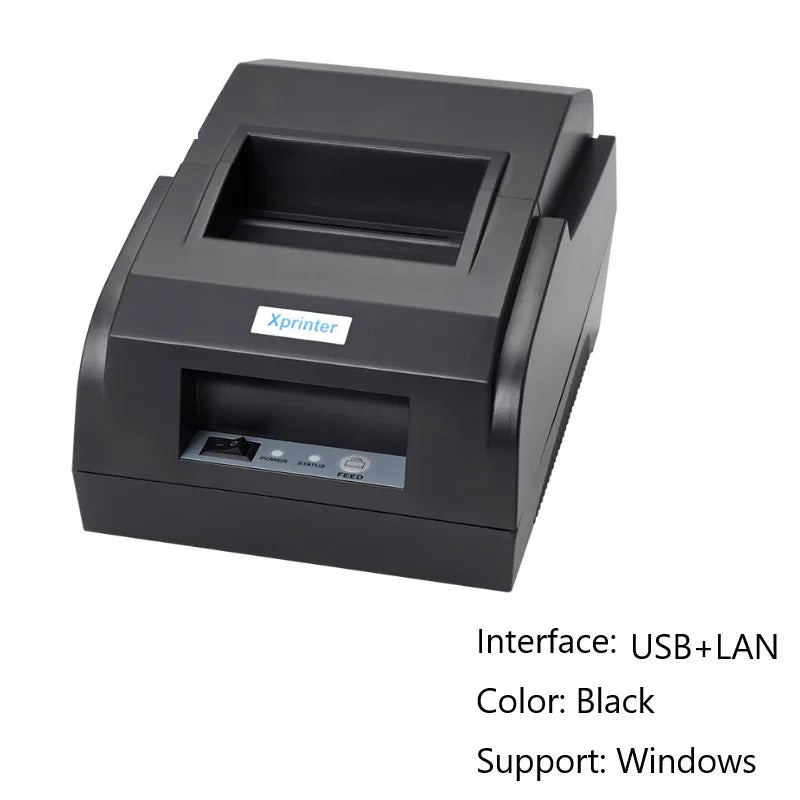 Xprinter XP-58IIH 58mm Thermal Receipt Printer - USB Bluetooth optoeletronics