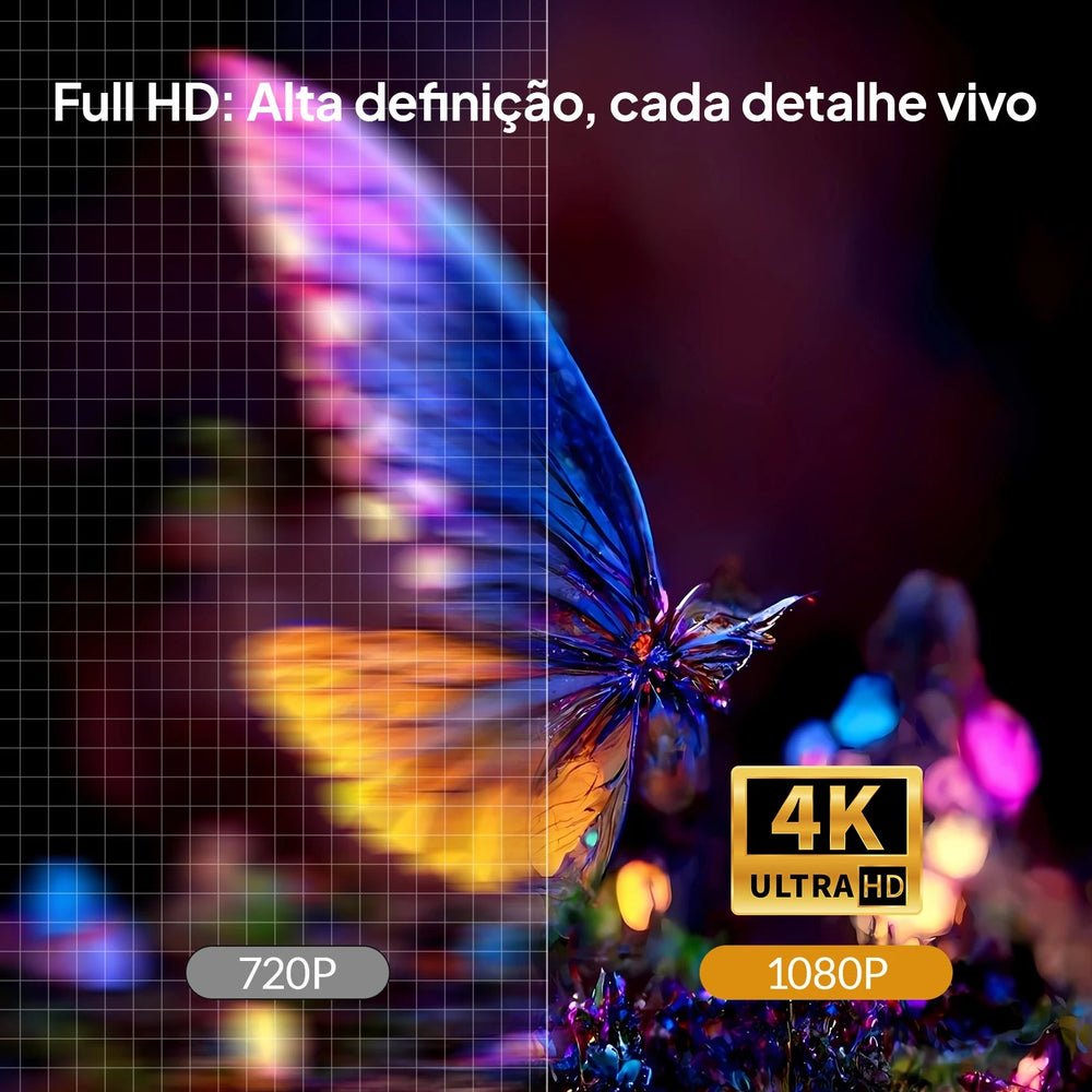 Vevshao V30 DLP Projector - 400 ANSI Android Smart optoeletronics
