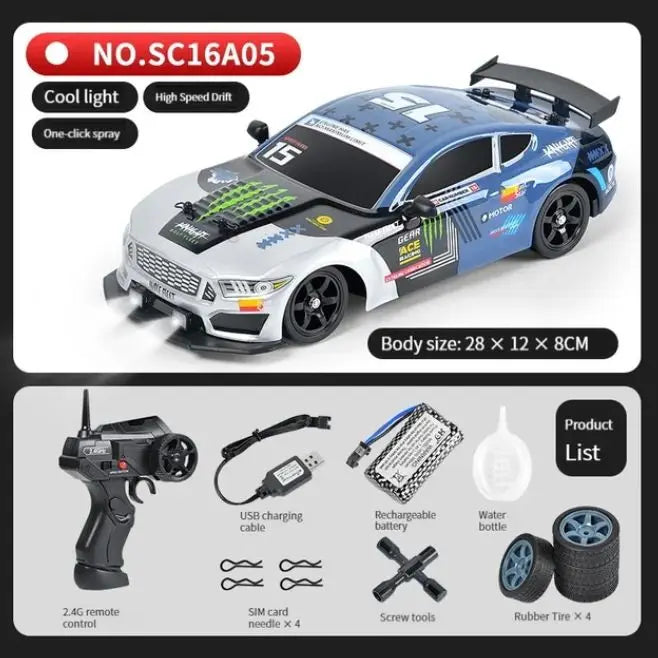 LKCOMO AE86 RC Car - 4WD Remote Control Vehicle optoeletronics
