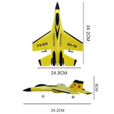 FX-620 SU-35 RC Fighter Plane - 2.4G EPP Foam Glider optoeletronics