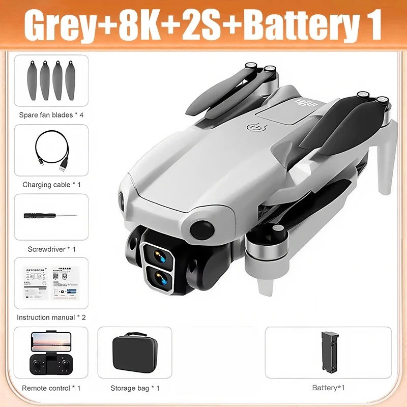 A888 Pro Dual Camera Drone - 4K ESC Obstacle Avoidance optoeletronics